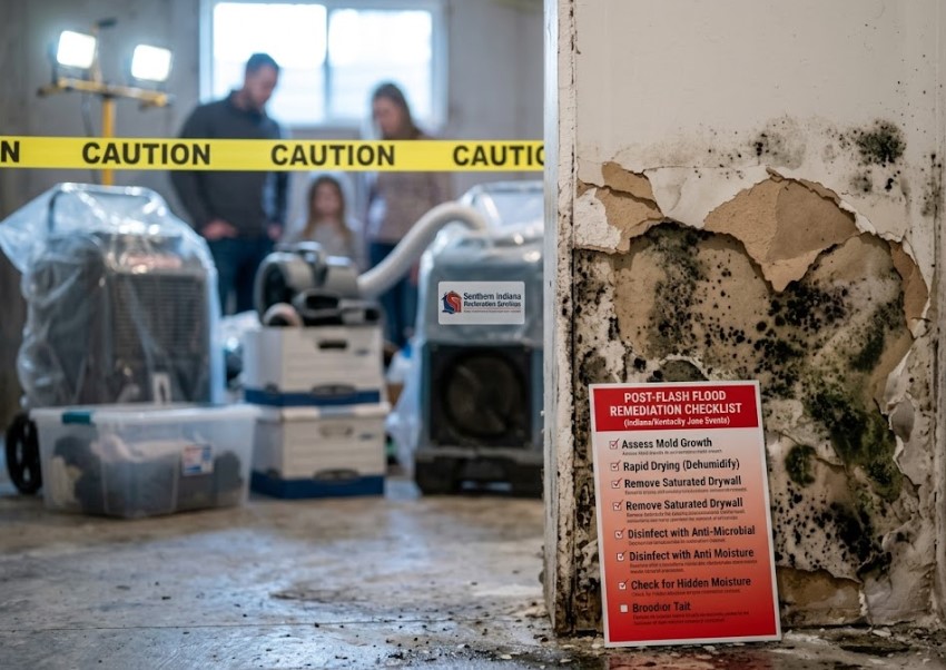 8 Inches of Rain in One Afternoon: Stopping Basement Mold After the June Flash Floods in Southern Indiana and Kentucky