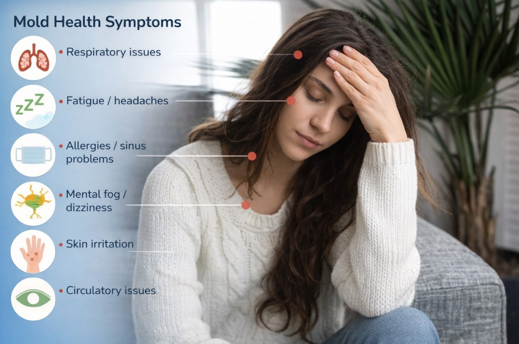 Mold Health Symptoms Walthourville, GA