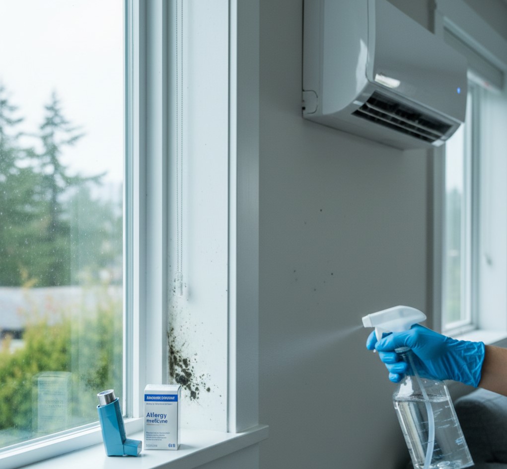Black Mold in Air Conditioners and Windows: California and Oregon Health Risks and Removal Guide